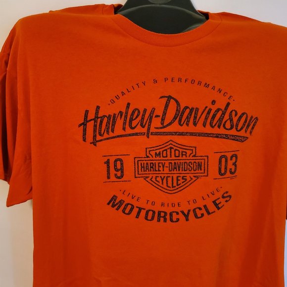 Harley Davidson t shirt short sleeves 100% cotton size 2X. - Picture 3 of 9